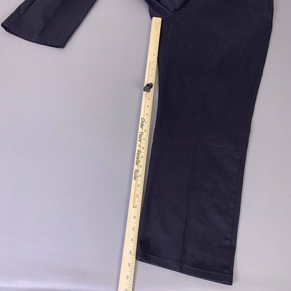 Lee Extreme Motion Pants MVP Regular Straight Leg Mens 40x29 Black Stretch Chino - Picture 8 of 11